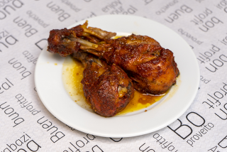 Granja La Lluna Restaurante: Pollastre tandoori Granja La Lluna Restaurante: Pollastre tandoori